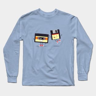 Floppy disk and cassette tape Long Sleeve T-Shirt